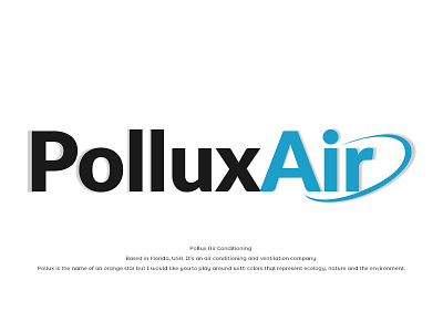 Pollux Air logo branding company brand logo company logo design illustration logo