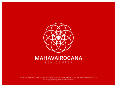 Mahavairocana branding company brand logo company logo illustration logo