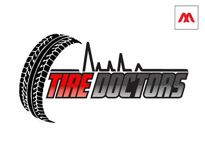 Tire Doctors branding company brand logo company logo design doctor logo illustration logo tire tire doctor tire logo vector