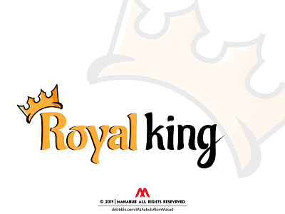Royal King company logo game game logo kids king king logo king royal kingdom kings logo mascot design mascot logo royal royal enfield royal king royal logo royale royalty