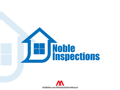 Noble Inspections branding company brand logo company logo home home decor home logo house house logo houses housing inspections logo