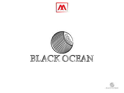 Black Ocean black black ocean black ocean logo black ocean logo blacklogo company brand logo company logo design logo logodesign ocean logo typography vector
