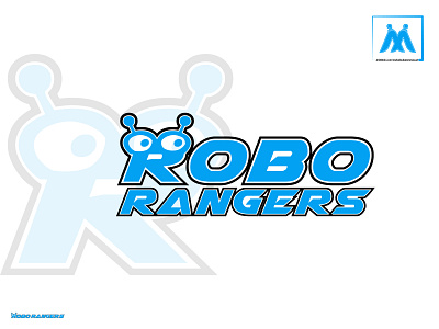 ROBO RANGERS business logo company brand logo company logo design icon logo logo 3d logo design logodesign logos rangers robo rangers robotics robotics logo typography vector