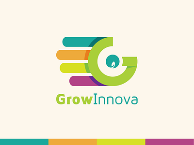 [Logo and Visual Identity Design] GrowInnova Pvt. Ltd. | Self branding design growinnova identity innovative logo visual