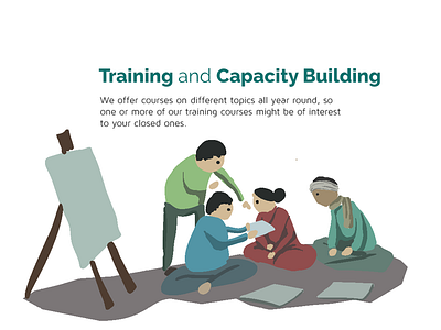 Training and Capacity Building branding concept creative design creative agency creative communication design designer growinnova identity illustration nepal poster training and capacity building ui vector visual