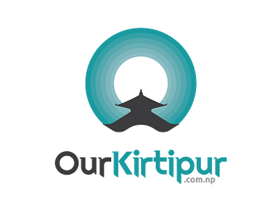 OurKirtipur Logo Redesign branding creative agency design designer growinnova icon identity logo logodesign nepal ourkirtipur redesign vector