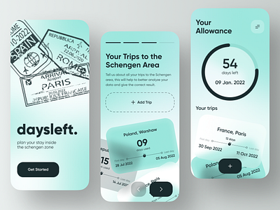 Schengen planner/calculator app