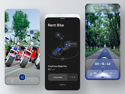 E-Bike Rent Mobile Application
