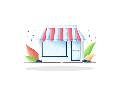 Shope art icon illustration illustration art illustrator illustrators leaves logo plants shopping shopping app store ui uiux uiuxdesign web web design