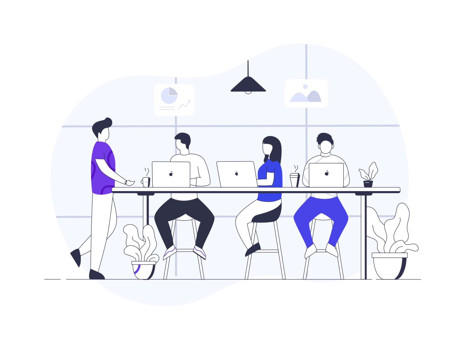 Work together by Manoj Jadhav on Dribbble