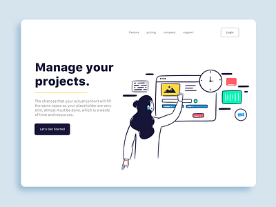 Landing page