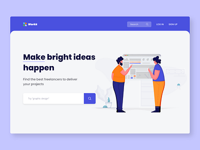 Landing page