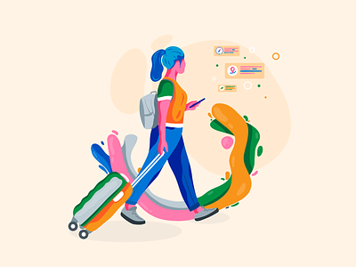 Travel illustration