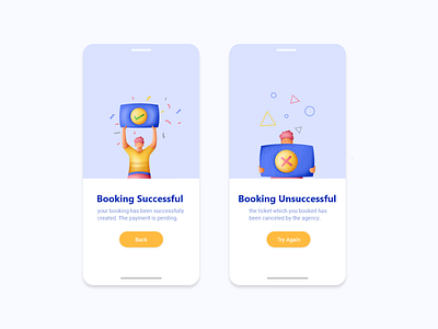 Ticket Booking art board design flat illustration illustration landing page man onboarding screen onboarding ui plant procreate ticket app ticket booking ui design uiux vector web