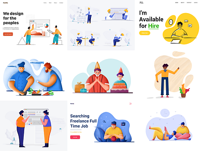 Top 9 of 2019 2019 trend art birthday book boy cooking illustration illustration art landing page plant plants procreate style top trending trending design ui ux ui vector