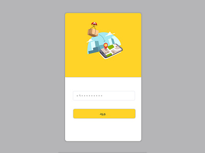 Android app design - Login page with phone number