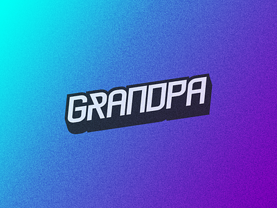 Grandpa Fashion Label #1 fashion logo typography