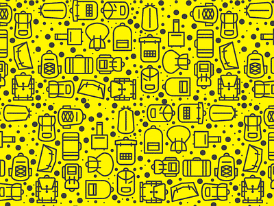 Bags Pattern bags cute illustration pattern pictos