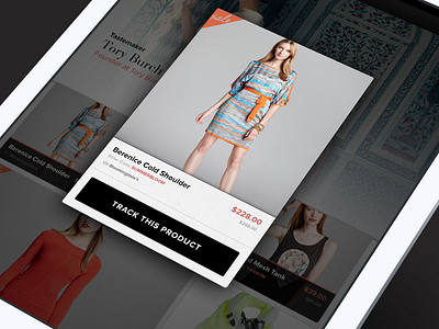 Hukkster v2.0 ecommerce fashion ipad luxury ui ux