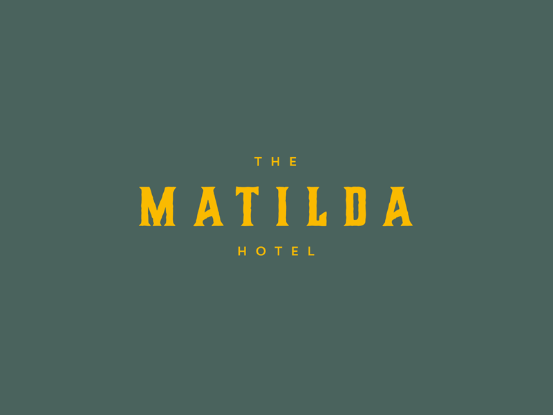 The Matilda - Branding Exploration branding mark start up