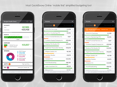 QBO Mobile First Budget Reimagine adaptive mobile responsive ux visual