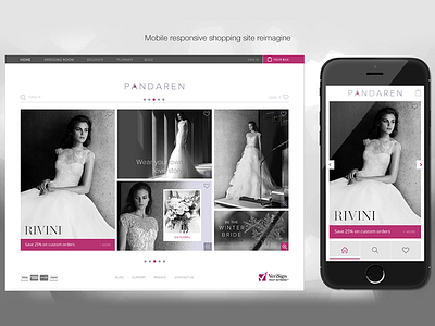 Mobile Responsive Shopping App adaptive mobile responsive ux visual