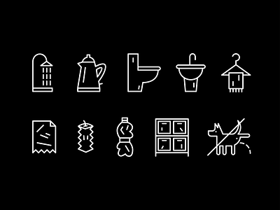 Pictograms for Studio Divize and Reformat