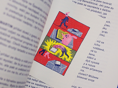 Short comics bookmark