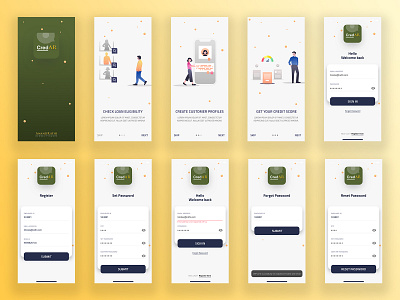 Mobile App Login Design