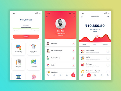 Banking App Design