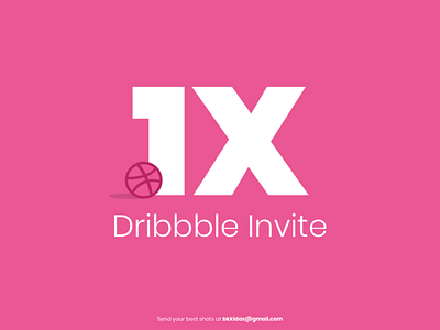 1X Dribbble Invite