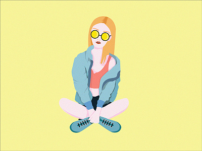 out of style- chill dailylife design girls illustration