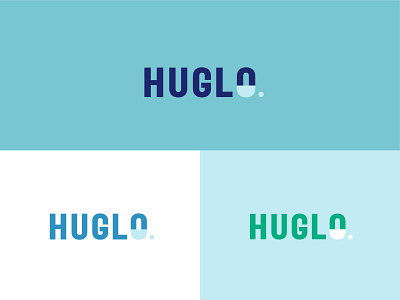 Huglo Logo Proposal branding color design facemask logo logo design mask typography vector virus web
