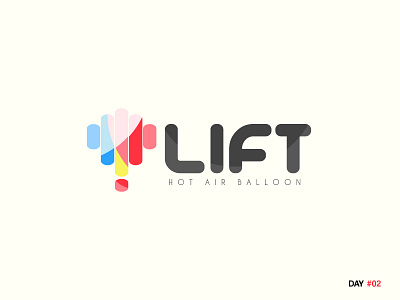 Daily Logo Challenge: Day 2 challenge daily dailylogochallenge day2 hotairballoon logo