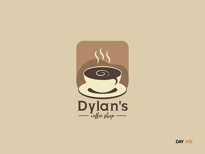 Daily Logo Challenge: Day 6 - Coffee Shop coffee dailylogochallenge day6 shop