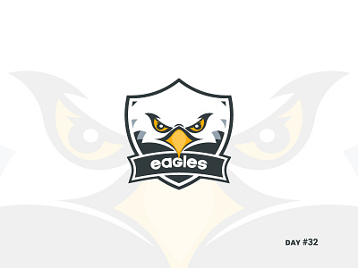 Daily Logo Challenge: Day 32 ⚽ 32 challenge: daily dailylogo dailylogochallenge day day32 eagles justforfun logo sports team