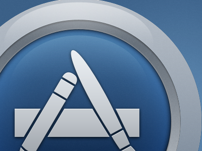 App Store Icon appstore blue icon metal