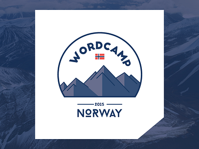WordCamp Norway 2015 Logo logo norge norway wordcamp wordpress