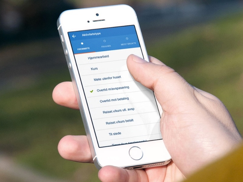 Direktoratet for økonomistyring — Mobile app for SAP — material design app sap
