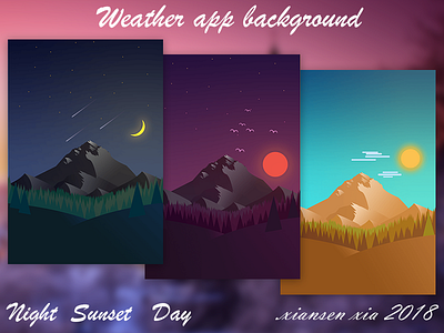 weather app background