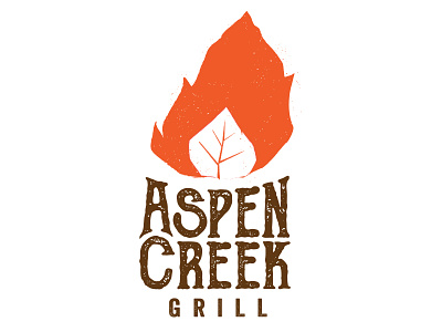 Aspen Creek Grill logo concept