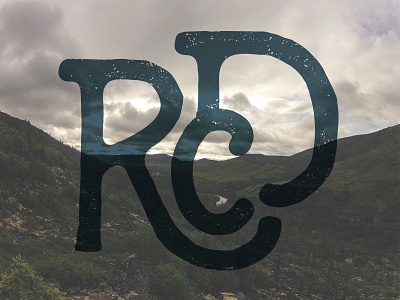 RCD Monogram Logo brand lockup logo monogram photographer