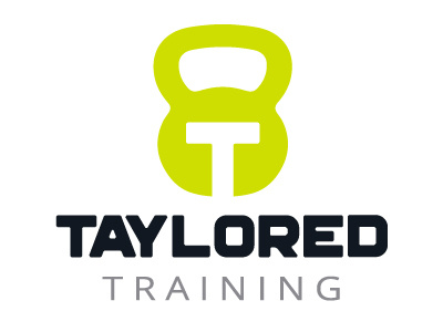 Taylored Training Logo fitness industry fitness logo graphic graphic design logo design