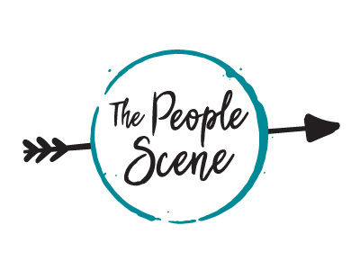 The People Scene Logo branding company design graphic design identity design logo logo design