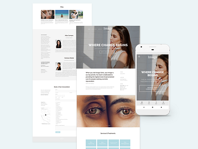 Image Clinic — Home Page UX