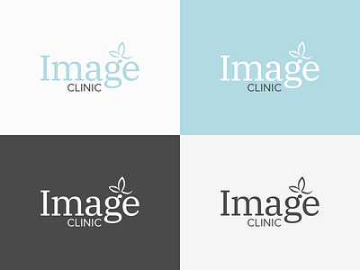 Image Clinic — Logo Refresh beauty clinic beauty services logo logo iterations logo refresh logo wip typography visual design