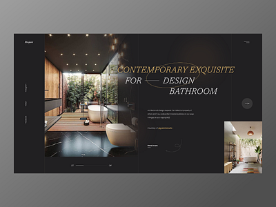 Minimalist website - Contemporary Exquisite Bathroom Designs