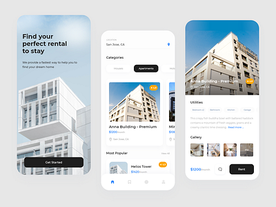 App concept - House Rental