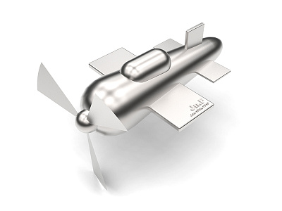 C4d Plane 3d c4d keyshot metal plane silver silvery