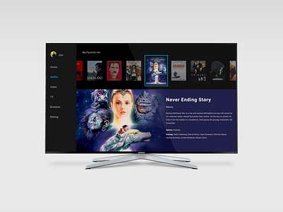 Daily UI  025 Tv App